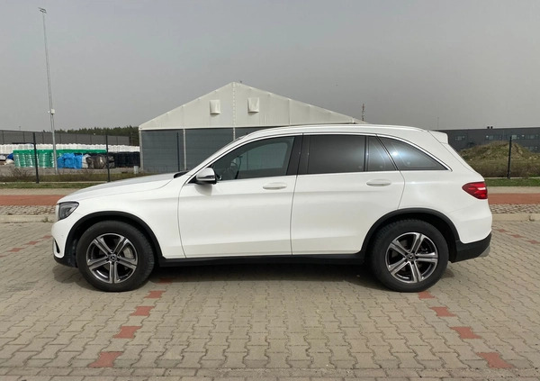 Mercedes-Benz GLC cena 128000 przebieg: 103000, rok produkcji 2017 z Leszno małe 154